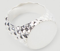 Pearls Before Swine Kuxan Signet Ring -  Schmuck Silver Us - 05.5
