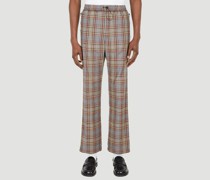 Akin Check Pants -  Hosen  M
