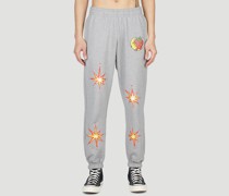Printed Track Pants -  Hosen  M