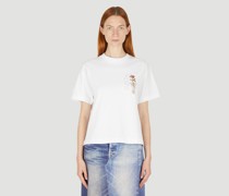 Soulland Anya Balder Logo T-shirt - Frau T-shirts White Xs|Soulland Anya Balder Logo T-shirt - Frau T-shirts White S|Soulland Anya Balder Logo T-shirt - Frau T-shirts White M|Soulland Anya Balder Logo T-shirt - Frau T-shirts White L