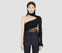 Asymmetric Bodysuit -  Tops  Fr - 34