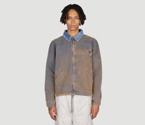 NOTSONORMAL Washed Dads Jacket -  Jacken Blue Xl|NOTSONORMAL Washed Dads Jacket -  Jacken Blue S|NOTSONORMAL Washed Dads Jacket -  Jacken Blue M|NOTSONORMAL Washed Dads Jacket -  Jacken Blue L