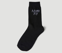 Logo Jacquard Socks -  Socken