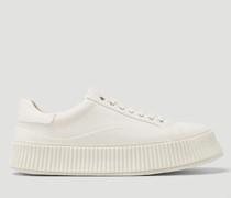 Recycled Canvas Platform Sneakers