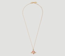 New Diamante Heart Necklace -  Schmuck