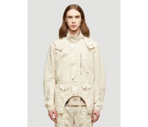 Cut-Out Nylon Jacket