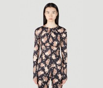 Floral Jersey Top