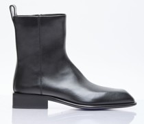 Throttle Leather Ankle Boot
