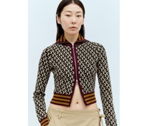 Knitted Zip Cardigan