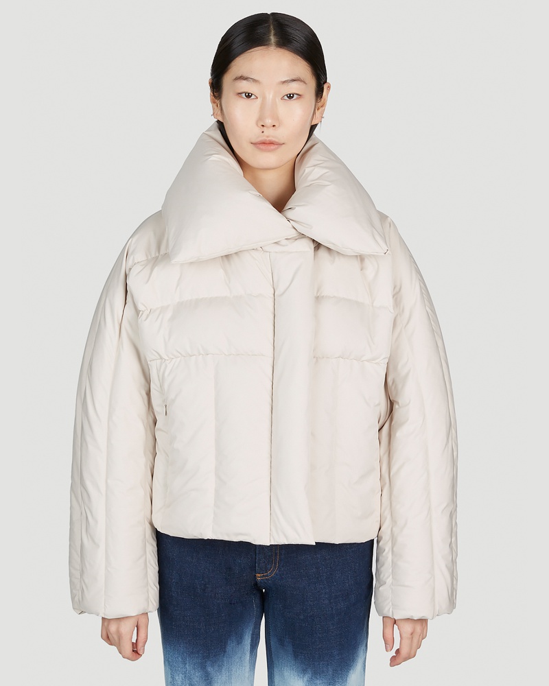 Acne Studios Damen Acne Studios Down Puffer Jacket Frau Jacken Cream Fr 38|Acne Studios Down Puffer Jacket Frau Jacken Cream Fr 34|Acne Studios Down Puffer Jacket Frau Jacken Cream Fr 36