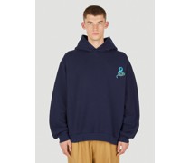 Marni Snake Print Hooded Sweatshirt - Mann Sweatshirts Blue It - 54