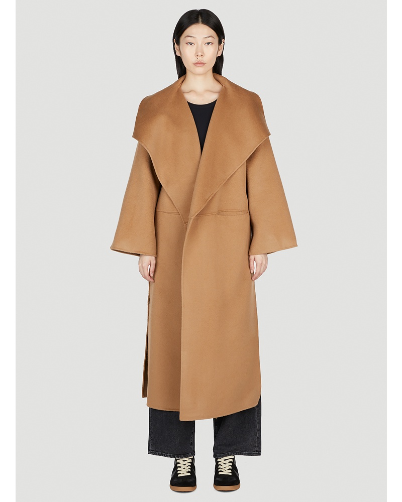 Totême Damen TOTEME Shawl Coat Frau Mäntel Camel Xs|TOTEME Shawl Coat Frau Mäntel Camel S|TOTEME Shawl Coat Frau Mäntel Camel M Totême Damen TOTEME Shawl Coat Frau Mäntel Camel Xs|TOTEME Shawl Coat Frau Mäntel Camel S|TOTEME Shawl Coat Frau Mäntel Camel M