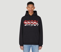 Logo Print Hooded Sweatshirt