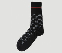 Gg Jacquard Socks -  Socken  S