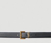 Ysl Plaque Belt