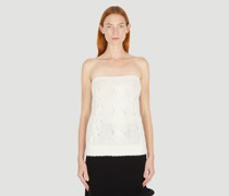Sportmax Limosa Strapless Top - Frau Tops White Xs|Sportmax Limosa Strapless Top - Frau Tops White L|Sportmax Limosa Strapless Top - Frau Tops White M