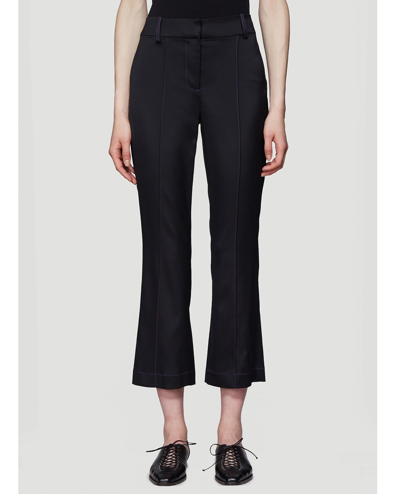 Sies Marjan Damen Sies Marjan Danit Stretch Flare Trousers Frau Hosen Black Us 04 Sies Marjan Damen Sies Marjan Danit Stretch Flare Trousers Frau Hosen Black Us 04