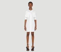 Extended Collar Shirt Dress