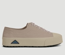 Logo Patch Lace Up Sneakers