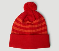 Striped Beanie Hat -  Hats