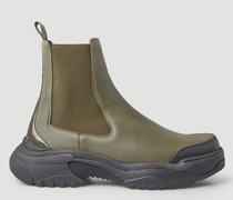 Faux-leather Chelsea Boots -  Stiefel