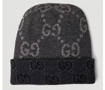 Gg Motif Beanie Hat