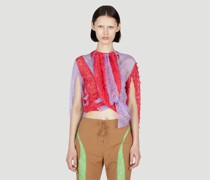 Lace Draped Top -  Tops  Fr - 38