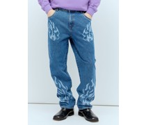 Flamepuzz Relaxed Jeans