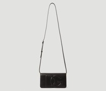 Logo Leather Phone Bag