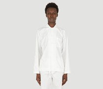 Tekla Classic Sleep Shirt -  Hemden White Xs