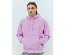 Logo Embroidery Hooded Sweatshirt
