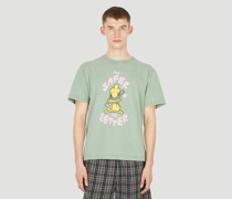 Carne Bollente The Safer The Better T-shirt -  T-shirts Green Xs|Carne Bollente The Safer The Better T-shirt -  T-shirts Green M