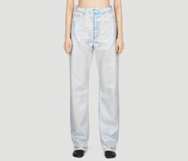 Blue Foil Jeans -  Jeans  26
