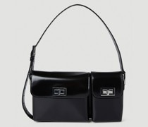 Billy Patent Shoulder Bag