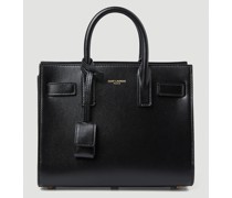 Saint Laurent Sac De Jour Nano Tote Bag - Frau Shopper Black One Size
