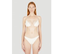 Ziah Fine Strap Triangle Bikini Top - Frau Bademode White Uk - 12|Ziah Fine Strap Triangle Bikini Top - Frau Bademode White Uk - 14|Ziah Fine Strap Triangle Bikini Top - Frau Bademode White Uk - 10