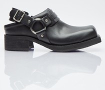 Buckle Leather Shoes