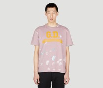 Gallery Dept. Psychology Ed Paint Splatter T-shirt - Mann T-shirts Purple M