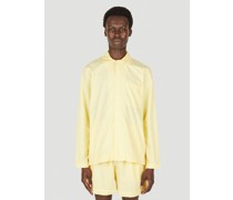 Tekla Classic Sleep Shirt -  Hemden Yellow S