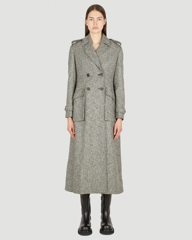 Durazzi Milano Damen Durazzi Milano Tweed Coat Frau Mäntel Grey It 42|Durazzi Milano Tweed Coat Frau Mäntel Grey It 40 Durazzi Milano Damen Durazzi Milano Tweed Coat Frau Mäntel Grey It 42|Durazzi Milano Tweed Coat Frau Mäntel Grey It 40