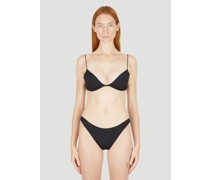 Ziah Almond Fine Strap Bikini Top - Frau Bademode Black Uk - 14|Ziah Almond Fine Strap Bikini Top - Frau Bademode Black Uk - 12