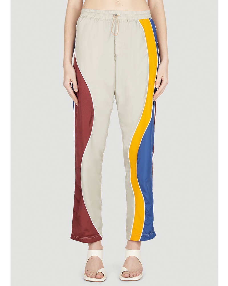 AHLUWALIA Damen Ahluwalia Idi Track Pants Frau Track Pants Beige Uk 08|Ahluwalia Idi Track Pants Frau Track Pants Beige Uk 10|Ahluwalia Idi Track Pants Frau Track Pants Beige Uk 12|Ahluwalia Idi Track Pants Frau Track Pants Beige Uk 06