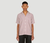 Soulland Orson Stripe Shirt - Mann Hemden Red Xl|Soulland Orson Stripe Shirt - Mann Hemden Red S|Soulland Orson Stripe Shirt - Mann Hemden Red L