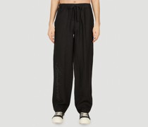 Logo Print Pyjama Pants -  Hosen  L