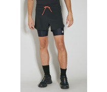 Layered Pocketed Trail Shorts -  Shorts  M