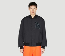 Y-3 Varsity Jacket - Mann Jacken Black Xl