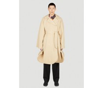 Round Boning Trench Coat