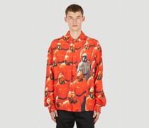 Graphic Print Shirt -  Hemden  L