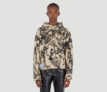 Ribless Hooded Sweatshirt