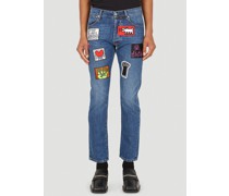 X Keith Haring Jeans -  Jeans  M